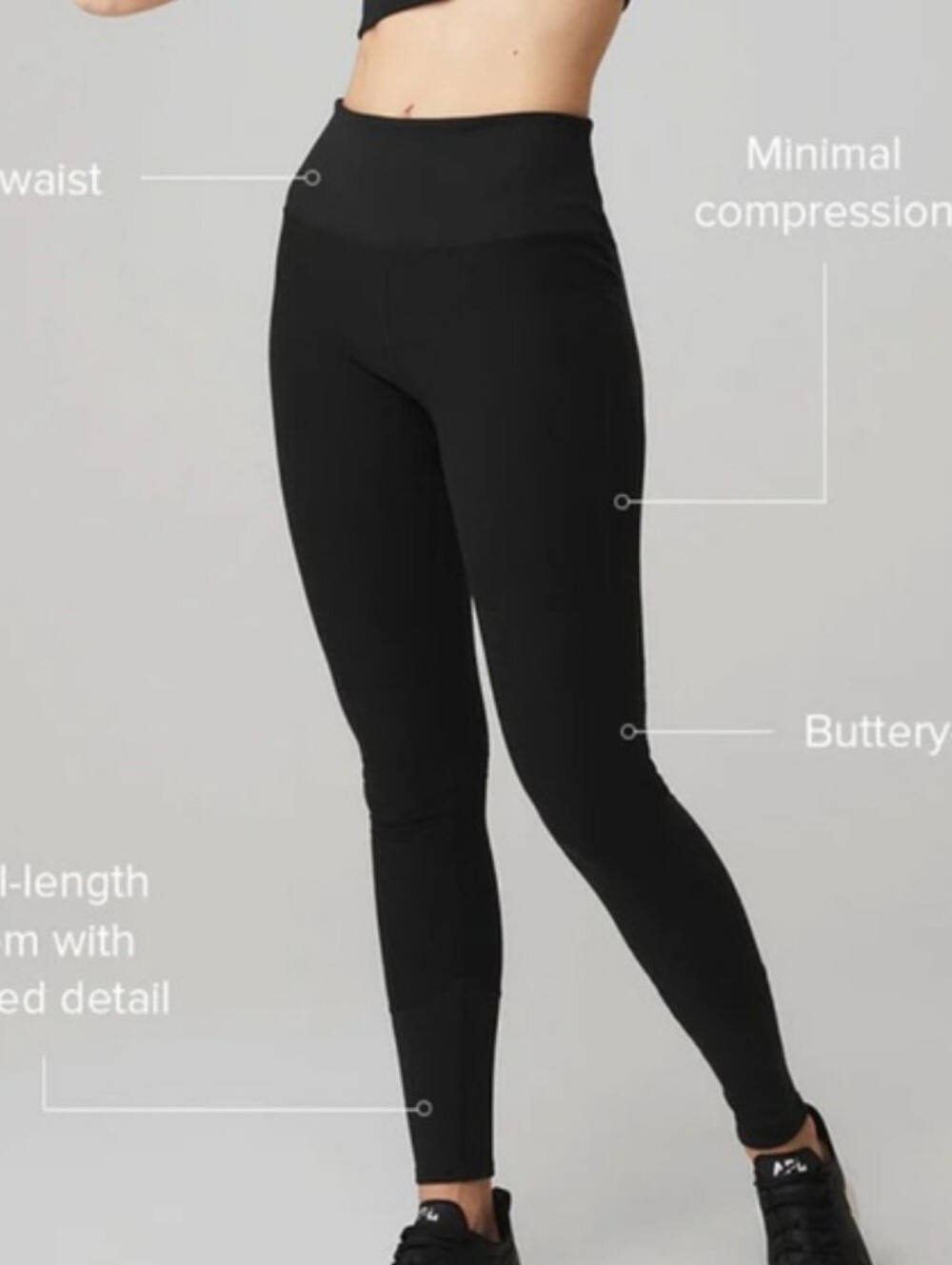 Alo High Waisted Leggings Sz L